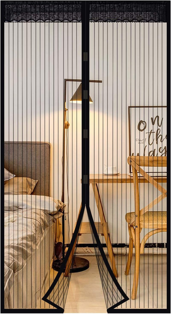 CORTINA ANTIMOSQUITOS INNDOOR - DISFRUTA CON PUERTAS ABIERTAS, LIBRE DE PICADURAS 📦 + MALLA PARA VENTANAS GRATUITA